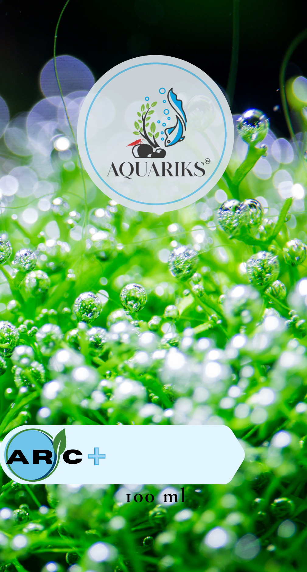 AQUARIKS AR C+ PLANTED AQUARIUM FERTILIZER , 100ml