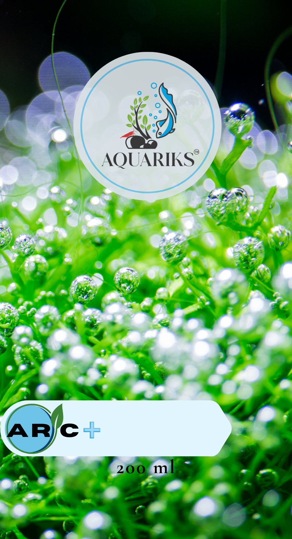 AQUARIKS AR C+ PLANTED AQUARIUM FERTILIZER , 200ml