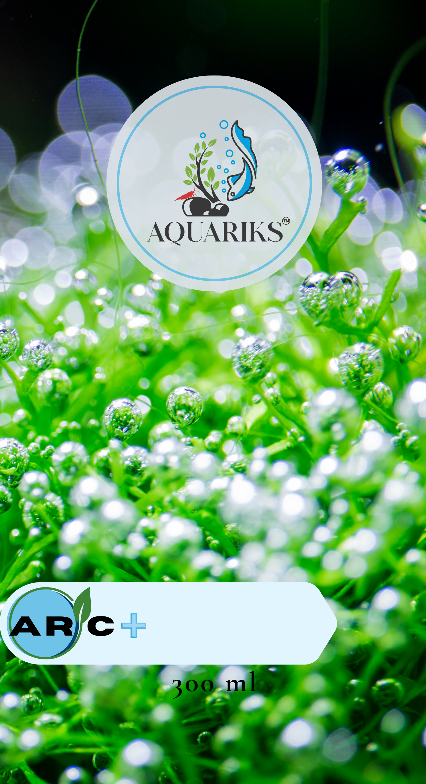 AQUARIKS AR C+ PLANTED AQUARIUM FERTILIZER , 300ml