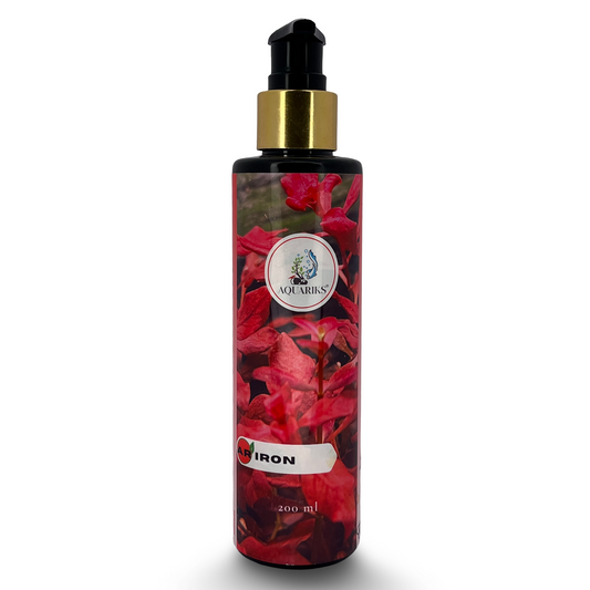 AQUARIKS AR IRON PLANTED AQUARIUM FERTILIZER , 200ml
